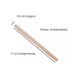 Mexedor de Café de Madeira Ecológico 110mm - 500un - Talge Sustain - 3
