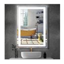 Ver imagem 1 de Espelho Jateado Iluminado com Led Frio e Touch 70x50cm Vertical