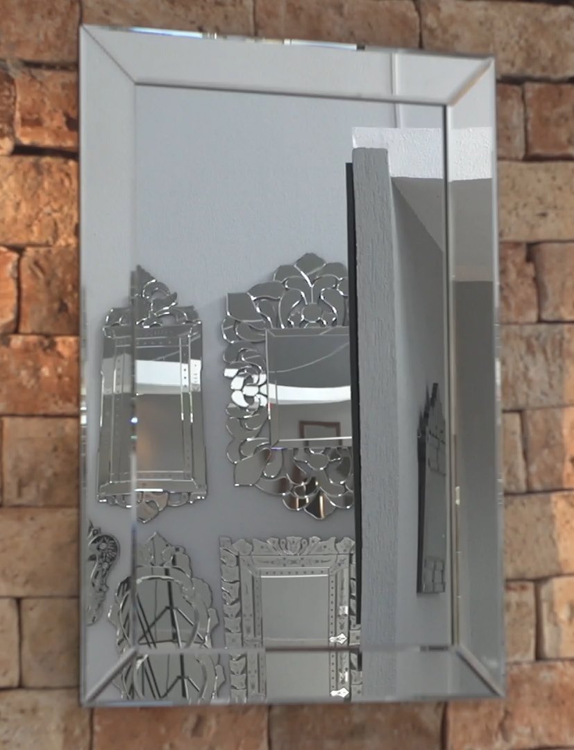 Espelho Decorativo de Parede Slim Life - C150 X A80 X L3 - 5