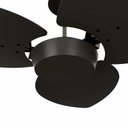 Ver imagem 2 de Ventilador de Teto Com Controle Remoto Natuvent Dahlia No Light 3 Pás Madeira Preto 127v