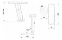 Ver imagem 5 de Cadeira Presidente Office W-58 Escritorio Home Office Ead Ergonomica