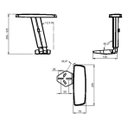 Ver imagem 7 de Cadeira Presidente Office W-58 Escritorio Home Office Ead Ergonomica