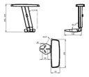 Ver imagem 7 de Cadeira Presidente Office W-58 Escritorio Home Office Ead Ergonomica