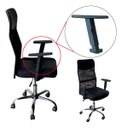Ver imagem 4 de Cadeira Presidente Office W-58 Escritorio Home Office Ead Ergonomica