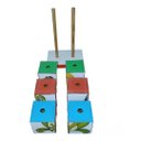 Ver imagem 6 de Cubos da Imaginação Vertical Educativos Pedagógicos Brinquedos em Madeira Jogos Divertidos Sociali