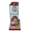 Ver imagem 2 de Cubos da Imaginação Vertical Educativos Pedagógicos Brinquedos em Madeira Jogos Divertidos Sociali