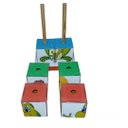 Ver imagem 4 de Cubos da Imaginação Vertical Educativos Pedagógicos Brinquedos em Madeira Jogos Divertidos Sociali
