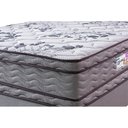 Ver imagem 4 de Cama Box Queen Colchão Ortofirm + Box 158x198x71 Double Face Espuma D45 Cinza