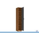 Ver imagem 4 de Guarda Roupa Modulado Solteiro Armário 1PTA 40cm Liga Graf Kappesberg