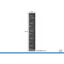 Ver imagem 3 de Guarda Roupa Modulado Solteiro Armário 1PTA 40cm Liga Graf Kappesberg