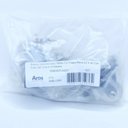 Ver imagem 4 de Rodizio Silicone (Gel) 35Mm Fix Chapa Plana 42 X 42 Com Freio (Kit Com 4 Unidades)