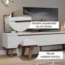 Ver mais imagens de Rack para Tv até 75 Polegadas Madesa Brest 2 Portas 1 Gaveta Branco