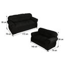 Ver imagem 2 de Sofá 2 e 3 Lugares Terracota 604 Viena