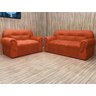 Sofá 2 e 3 Lugares Terracota 604 Viena - 1