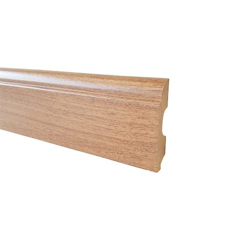 Rodapé de Mdf Durafloor Clean Freijo Puro 8cm X 18mm X 2,1m