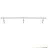 Varão de Cortina Fino 19mm Para Cortina Janela de 2,00m Branco - 1