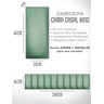 Kit 10 Cabeceiras de Cama Box Casal King Estofada Modulada 2,00mx45cm - 6