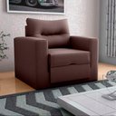 Ver imagem 3 de Sofa Cama Poltrona 1 Lugar Solteiro 0,90 Larg Marissol Matrix