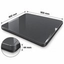 Ver imagem 2 de Tampo para Mesa de Jantar Quadrada 900x900 de Madeira Vidro