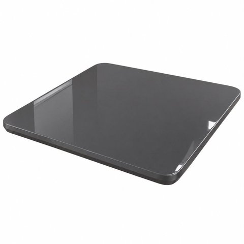 Tampo para Mesa de Jantar Quadrada 900x900 de Madeira Vidro