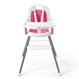 Cadeira de Alimentação Berry 3 em 1 Rosa Multikids Baby - Bb390 Bb390 Multikidsbaby - 1