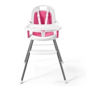 Cadeira de Alimentação Berry 3 em 1 Rosa Multikids Baby - Bb390 Bb390 Multikidsbaby