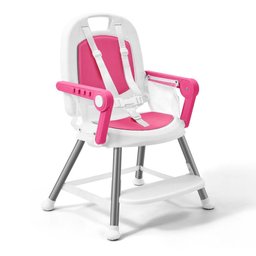 Cadeira de Alimentação Berry 3 em 1 Rosa Multikids Baby - Bb390 Bb390 Multikidsbaby - 8