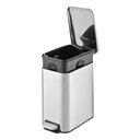 Ver imagem 3 de Lixeira de Inox Linea Retangular Multiuso - 5 Litros