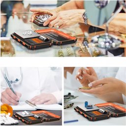 Balança Portátil de Alta Precisão 200g/0,01g - 4