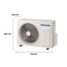 Ar-condicionado Split Inverter 18000 Btus Samsung Windfree Ai Quente e Frio Wi-fi Integrado - 3