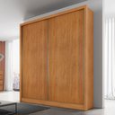 Ver imagem 4 de Guarda Roupa Casal Toledo 2 Portas 3 Gavetas Cinamomo - Novo Horizonte