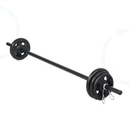 Kit Anilhas 12kg + Barra 120 Cm Com Presilhas Body Pump - 1