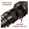 Lanterna Militar Led Recarregável Sabre de Luz Super Potente Zoom Longo Alcance de até 2km Tr - 2