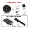 Lanterna Militar Led Recarregável Sabre de Luz Super Potente Zoom Longo Alcance de até 2km Tr - 6
