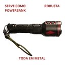 Ver imagem 5 de Lanterna Militar Led Recarregável Sabre de Luz Super Potente Zoom Longo Alcance de até 2km Tr