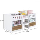 Ver imagem 4 de Cama Infantil Ilha Bela 2 Portas Mel - Art In Móveis