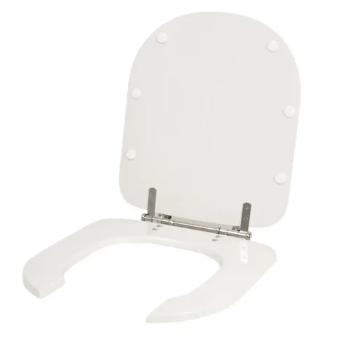 Assento Sanitário Vogue Plus Conforto Branco para vaso Deca PNE