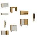 Ver imagem 2 de Cozinha Modulada Compacta 9 Peças Copenhague