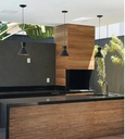 Ver imagem 4 de Kit 3 Pendentes Dubai 17cm Para Mesa Balcão Gourmet: Cor Preto
