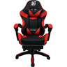 Cadeira Gamer Ergonômica C/ Apoio para Os Pés - Vermelha - 1