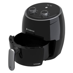Fritadeira Elétrica Cadence Sem Óleo Super Cook Fryer 3,8L Preto FRT410-220 - 4