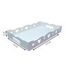 Bandeja de Coração para Café da Manhã 100% Mdf (35x23x05) Branco - 3