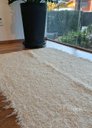 Ver imagem 1 de Tapete Algodão Cru Peludo Beira Cama 080 X 200 sem Franja