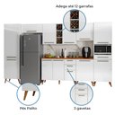 Ver imagem 5 de Armário De Cozinha Completa Com Adega 11 Portas 4 Gavetas Favorita Branco/Nature