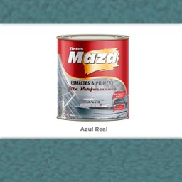 Tinta Esmalte Martelado 3,6L Maza -Varias Cores - Azul Real - 1