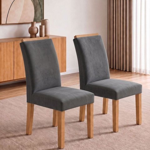Conjunto 2 Cadeiras para Sala de Jantar Luisa