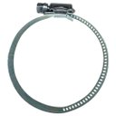 Ver imagem 3 de Kit 100 Abraçadeiras Rosca sem Fim Galvanizada 64mm X 76mm 2.1/2x3"