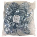 Ver mais imagens de Kit 100 Abraçadeiras Rosca sem Fim Galvanizada 64mm X 76mm 2.1/2x3"