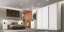 Ver imagem 3 de Guarda Roupa Casal 3 Portas 6 Gavetas - Diamond-branco - Móveis Novo Horizonte