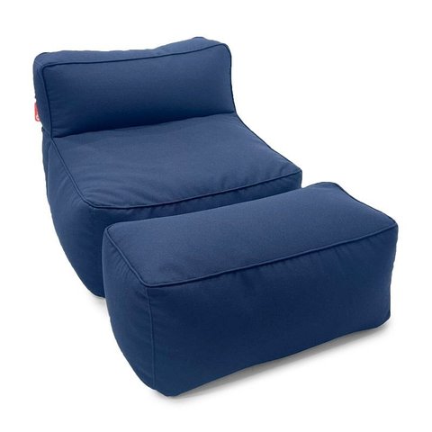 Puff Brisa com Apoio - Pufe Ideal para Área Interna/externa, Super Leve e Aconchegante